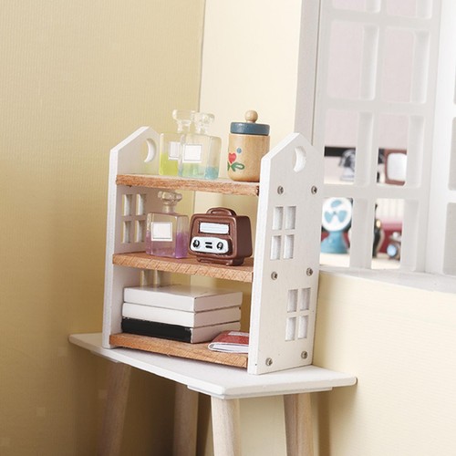 Puppenhaus-Miniatur-Bücherreg