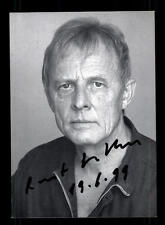 Rolf Becker Autogrammkarte Original Signiert # BC 89300
