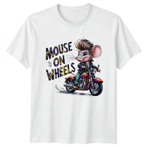 Maus auf rädern - maus,