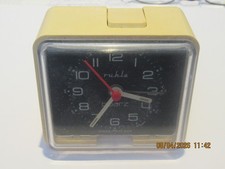 Quarzwecker DDR Ruhla Uhr