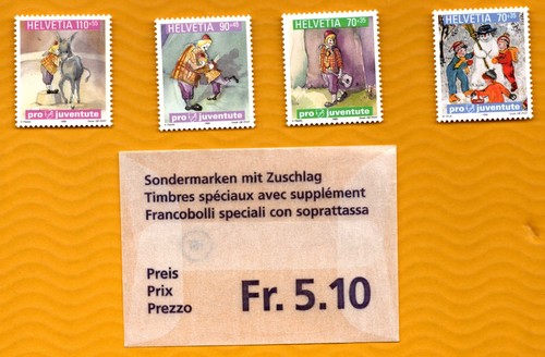 Briefmarken schweiz 1991 pro - briefmarken,