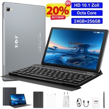 2025 Neu Gaming Tablet Android 15 24GB RAM 256GB 8-Core 8000mAh Pad PC 4G LTE 2K