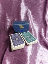 Norddeutscher Lloyd Kartenspiel im Itui, 106 Karten, Patienten, Romme