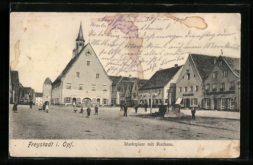 Ansichtskarte freystadt opf - ansichtskarte,