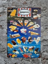Langnese Eis Retro Schild