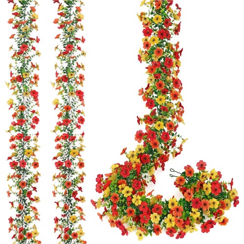 Kunstblumen girlande 180cm - kunstblumen, 2