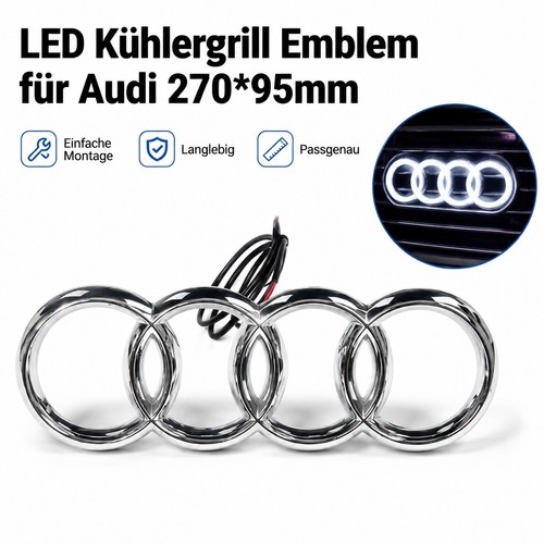 270x95mm led kühlergrill - led,