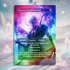 MTG Ulamog, the Infinite Gyre | FOIL | Commander Proxie | Blue Core Paper