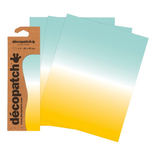 Décopatch papier farbverlauf - décopatch,