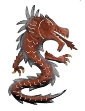 Drachen wanddeko metall - drachen,