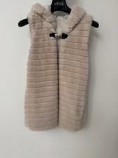 Fellweste beige Gr.36/38 * Neu