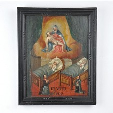 EX VOTO,  Votivbild 28/36 cm