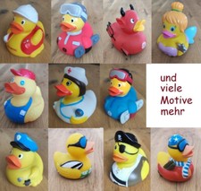 **Badeente viele verschiedene Designs Quietscheente Gummiente Deko Ente Tiere