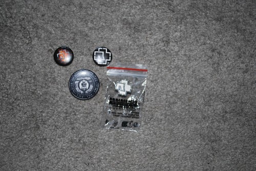 Rammstein buttons pins - rammstein, neu