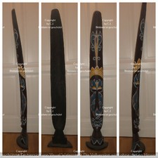 Lebensgrosse - Afrika - Maske - Dekoration - Wandmaske - Skulptur - Statue 