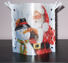 DekoWindlicht Santa mit