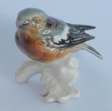 Porzellanfigur Vogel Buchfink
