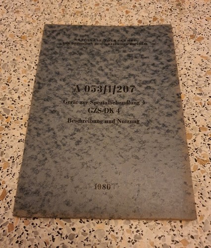 Nva ddr dienstvorschrift - ddr,