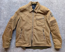 Belstaff Outrider Jacke,Motorcycle Collection,Britisch Khaki,Protektoren,Gr.XXL