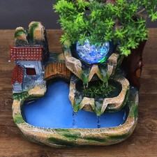 Tisch led wasserfallbrunnen - led,