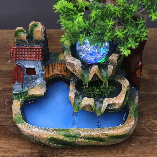 Tisch led wasserfallbrunnen - tisch,