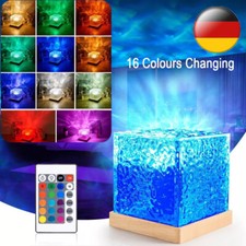 RGB LED Würfel Nordlichter Ozean Lampe Wellenlampe USB Nachtlicht Tischleuchte