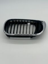 Original BMW 3er E46 Kühlergrill Niere Chrom Strebe Silber Links 511370305490