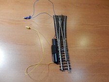 Märklin H0 schlanke Weiche rechts  K-Gleis mit Antrieb