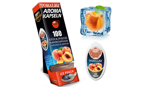 Ice peach aromakapseln - ice,