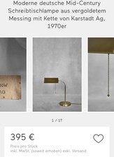 designer lampe Mid-Century