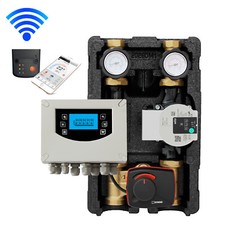 Pumpengruppe-Heizkreis-3-Wege Wilo mit Steuerung Heizkreisregelung Wlan Wifi