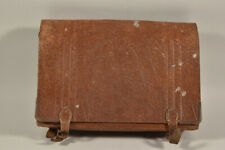 Antike Schultasche, Schulranzen, Aktentasche, Echtleder, Vintage, 30-50er Jahre