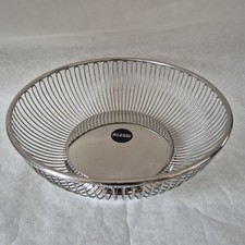 Alessi Obstschale Brotkorb Edelstahl