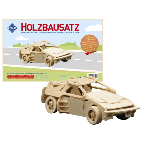 Pebaro sportwagen holzbausatz - pebaro,