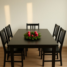 Esstisch mit 6 Stühlen- guter