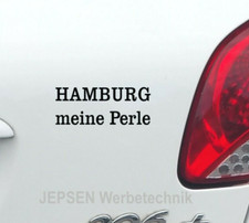 Aufkleber Hamburg meine Perle 15cm S039A Wunschfarbe für Auto Fahrrad Handy ...