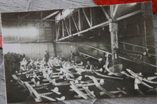 Foto 1936 Flughafen Suhl Pimpfe Modellflugzeuge Flieger Segelflugzeug I2