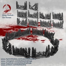 Dark Realms Urlag Gorbok - Orc Fences Herr der Ringe Tabletop Fantasy Pathfinder