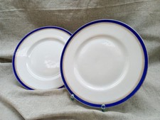 2x antike Porzellanteller