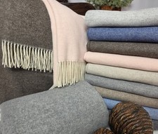 Kaschmirdecke Merinowolle -