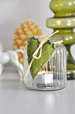 Windlicht aus Glas | LANDHAUS