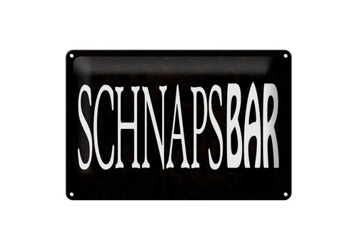 Blechschild 20x30cm gewölbt