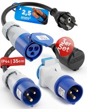 3x CEE Adapter für Camping