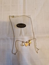 Halskette mit Anker,Herz und