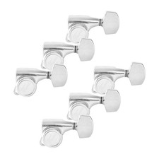 334SM Locking Tuners 6L Chrome, E-/Westerngitarre, Backlocking, 1:18, 6-in-Line