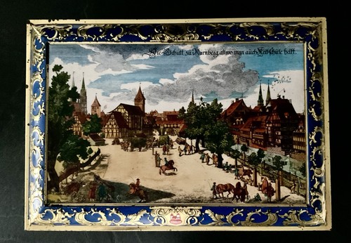 Große blechdose - große,