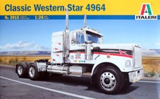 Classic Western Star 4964 American Truck LKW 1:24 Model Kit Bausatz Italeri 3915