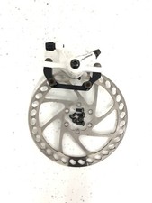 Atomlab Post Mount Mountainbike Mechanische Scheibenbremse Bremssattel & Rotor Set Weiß