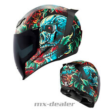 Icon Airflite MIPS Omnicrux Integralhelm Motorrad Helm Stuntriding Caferacer