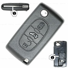 für Citroen Berlingo Dispach  Auto Klapp Schlüssel 3 Tasten Ersatz Gehäuse MVA2